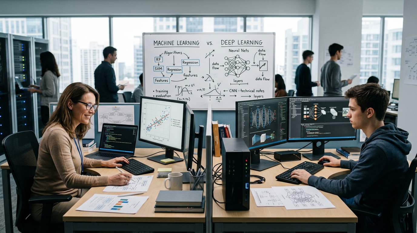 Machine learning et deep learning : quelles différences au sein de l'IA ?